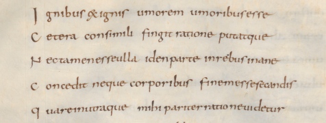 Leiden, Universiteitsbibliotheek, VLF MS 30, fol. 22v (9th century)
