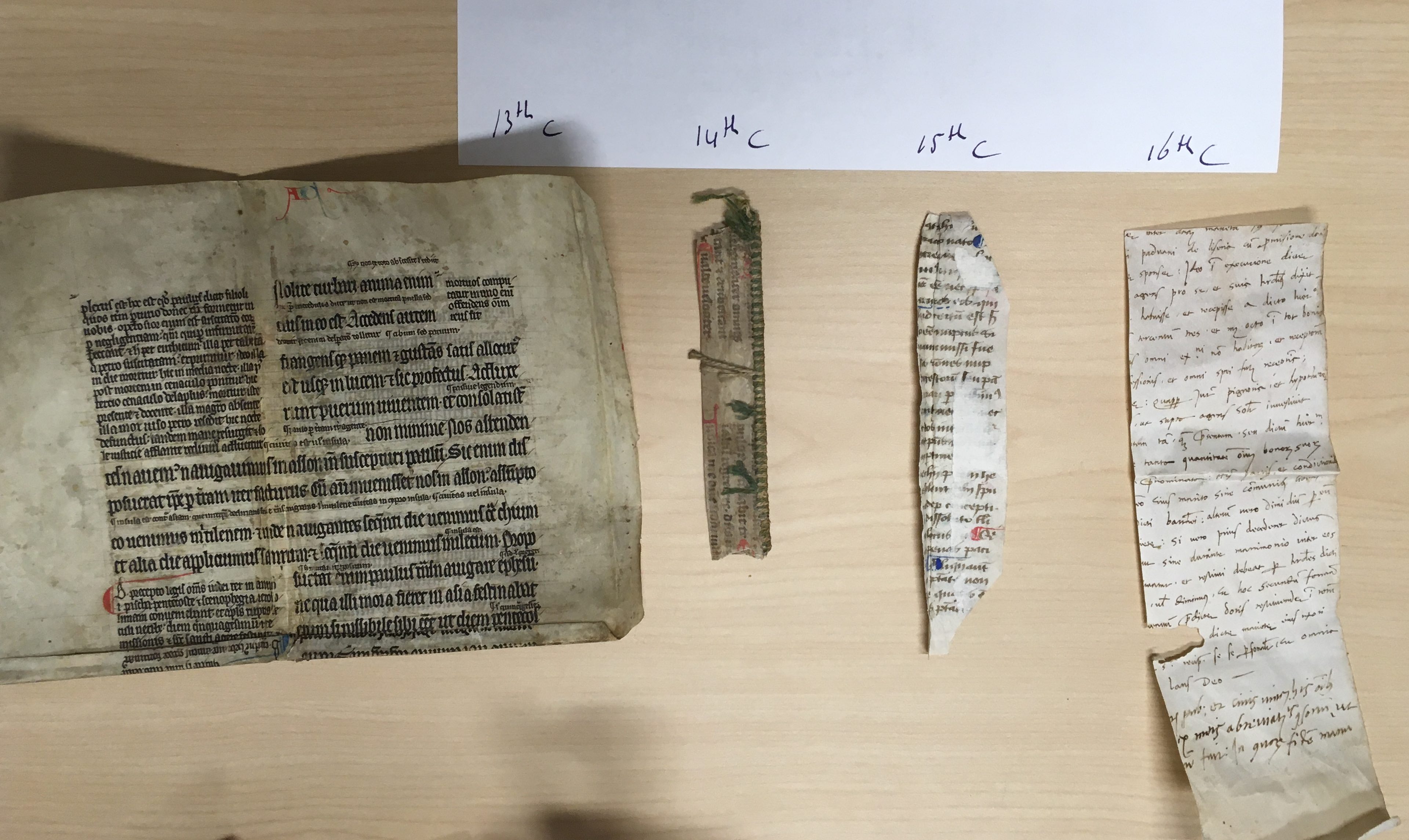 Fragments  medievalbooks